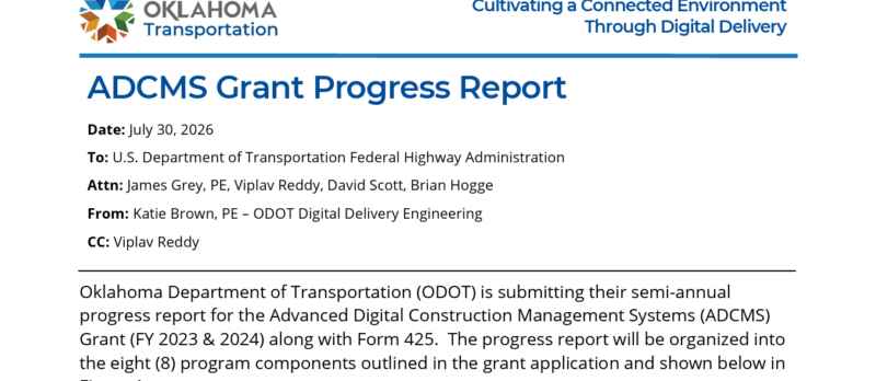 ADCMS Grant Progress Report - July 2026